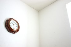 画像11: ミッドセンチュリー レトロ ドイツ製 KIENZLE 陶器の壁掛け時計 (11)