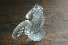 画像3: 北欧ヴィンテージ  KOSTA BODA Bertil Vallien クリスタルのニワトリの置物 (3)