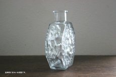 画像2: 北欧ヴィンテージ Riihimaen lasi Stella polaris  ガラスのボトル 小 (2)
