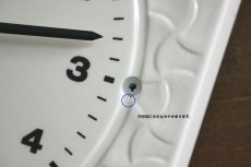 画像6: ミッドセンチュリー レトロ ドイツ Junghans 陶器の壁掛け時計 (6)