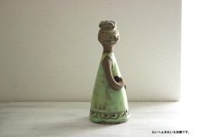 画像2: 北欧ヴィンテージ Elbogen keramik 陶器のお人形のフラワーベース（花器） (2)