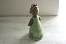 画像3: 北欧ヴィンテージ Elbogen keramik 陶器のお人形のフラワーベース（花器） (3)