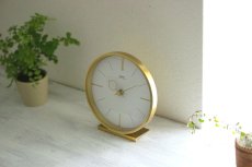 画像12: ヴィンテージ アンティーク ミッドセンチュリー レトロ ドイツ Dugena 真鍮の置き時計 (12)