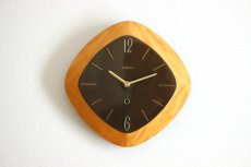 画像1: Junghans 木製の壁掛け時計 (1)