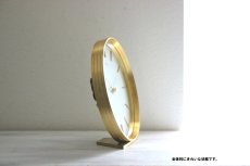 画像2: ヴィンテージ アンティーク ミッドセンチュリー レトロ ドイツ KIENZLE 真鍮製の置き時計 (2)