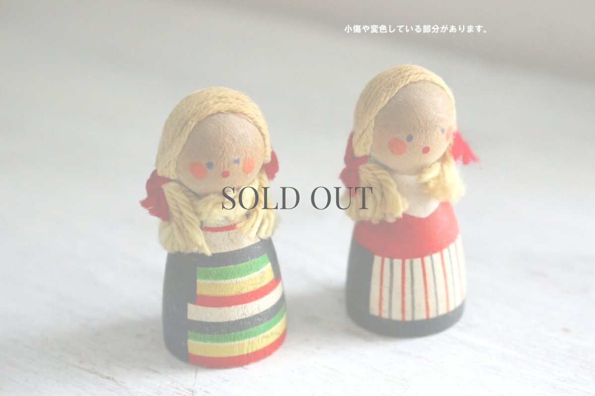 画像3: 北欧ヴィンテージ　木のお人形 (3)