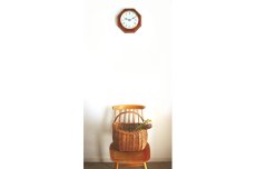 画像13: ミッドセンチュリー レトロ ドイツ Junghans チークの壁掛け時計 (13)