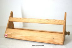 画像6: 北欧ヴィンテージ　木製ウォールシェルフ (6)