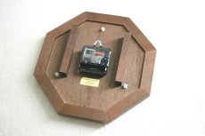 画像6: ミッドセンチュリー レトロ ドイツ ZEIT 木製壁掛け時計 (6)