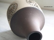 画像4: 北欧ヴィンテージ　Alingsas Keramik 陶器のフラワーベース（花器） (4)