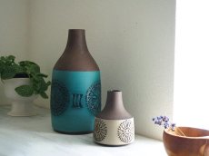 画像7: 北欧ヴィンテージ　Alingsas Keramik 陶器のフラワーベース（花器） (7)