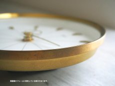 画像6: ミッドセンチュリー レトロ ドイツ KIENZLE 真鍮製の置き時計 (6)