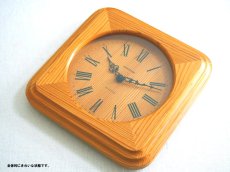 画像2: ミッドセンチュリー レトロ ドイツ Junghans 木製の壁掛け時計 (2)