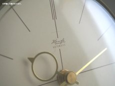 画像5: ミッドセンチュリー レトロ ドイツ KIENZLE 真鍮製の置き時計 (5)
