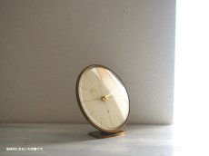 画像2: ミッドセンチュリー レトロ ドイツ KIENZLE 真鍮製の置き時計 (2)