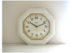 画像4: 北欧ヴィンテージ Kenny 木製壁掛け時計 (4)