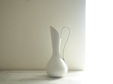 画像1: 北欧ヴィンテージ　Gefle 陶器のフラワーベース/花器/花瓶 (1)
