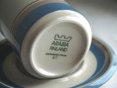 画像5: 北欧ヴィンテージ食器  ARABIA Uhtua アラビア ウートゥア コーヒーカップ＆ソーサー (5)