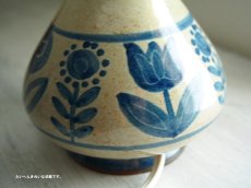 画像4: 北欧ヴィンテージ　Laholm Keramik 陶器のテーブルランプ (4)