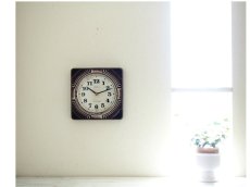 画像8: ミッドセンチュリー レトロ  KIENZLE 陶器の壁掛け時計 (8)