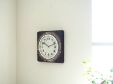 画像9: ミッドセンチュリー レトロ  KIENZLE 陶器の壁掛け時計 (9)