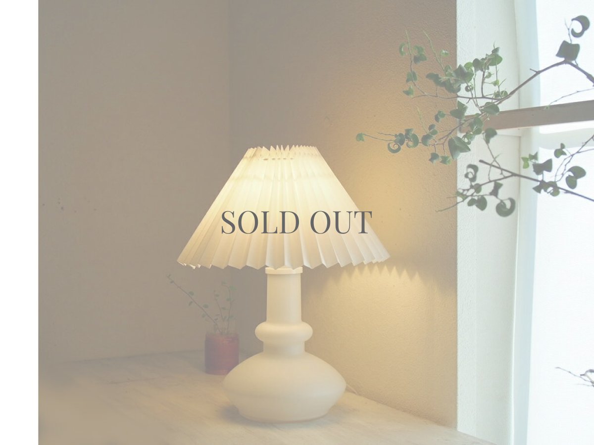 画像14: 北欧ヴィンテージ　Flygsfors ガラスのテーブルランプ (14)