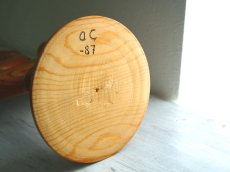 画像8: 北欧ヴィンテージ雑貨　木製のキャンドルホルダー  (8)
