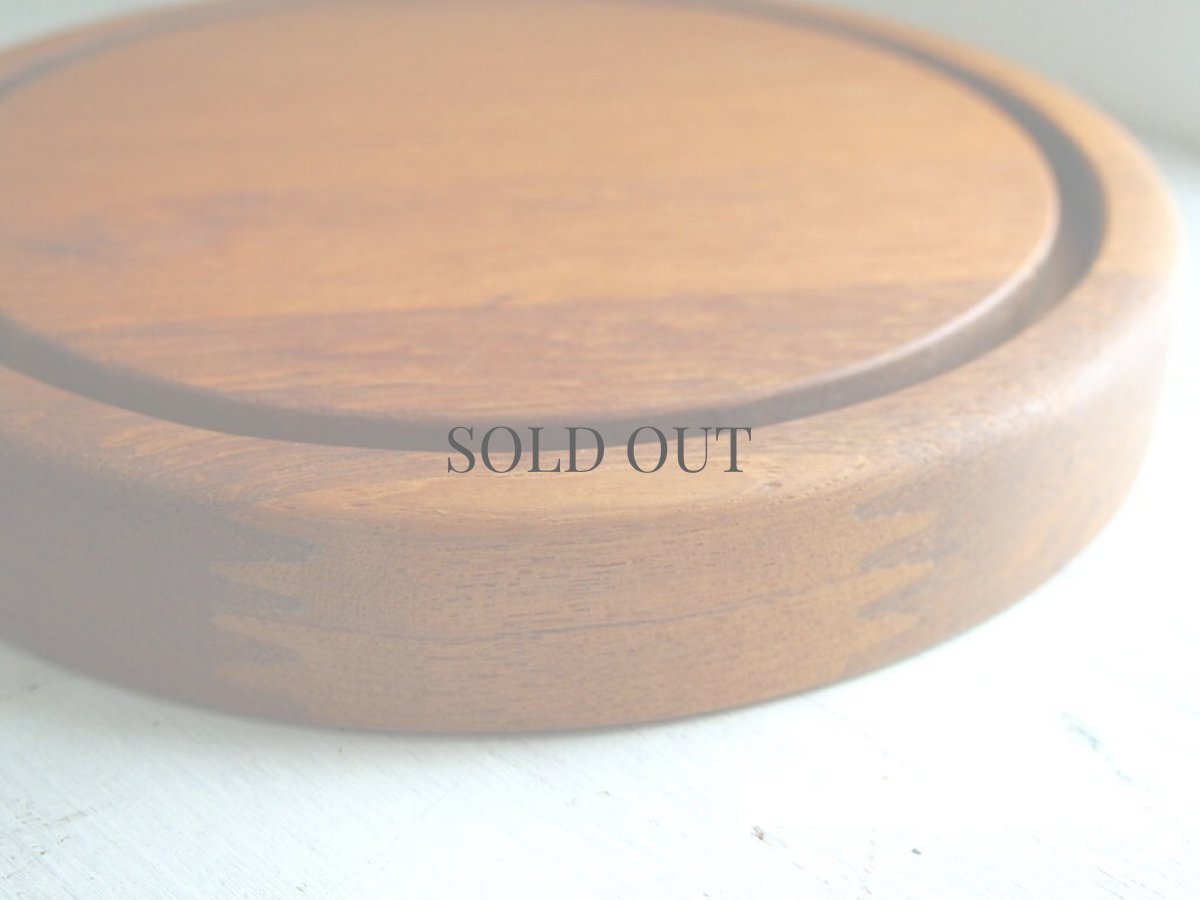 画像6: 北欧ヴィンテージ雑貨　ガラスとチークのケーキドーム (6)