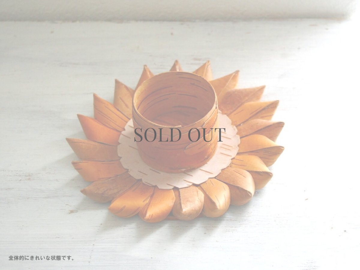 画像2: 北欧ヴィンテージ雑貨　白樺のキャンドルスタンド (2)