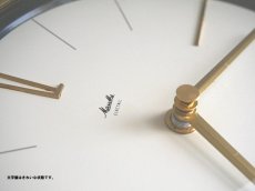 画像5: ミッドセンチュリー レトロ ドイツ Mauthe 真鍮の置き時計 (5)