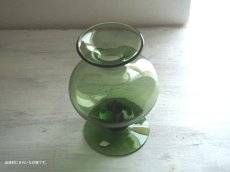 画像2: 北欧ヴィンテージ　Gullaskruf ガラスのフラワーベース/花器/花瓶 (2)