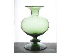 画像6: 北欧ヴィンテージ　Gullaskruf ガラスのフラワーベース/花器/花瓶 (6)
