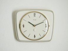 画像6: ミッドセンチュリー レトロ ドイツ KIENZLE 陶器の壁掛け時計 (6)