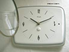 画像8: ミッドセンチュリー レトロ ドイツ KIENZLE 陶器の壁掛け時計 (8)