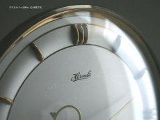 画像7: ミッドセンチュリー レトロ Hermle 真鍮製の置き時計 (7)