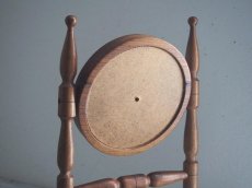 画像8: 北欧ヴィンテージ　木製のテーブルミラー (8)