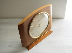 画像7: ミッドセンチュリー レトロ Smiths 木製アンティーク置き時計  (7)