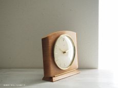 画像6: ミッドセンチュリー レトロ Smiths 木製アンティーク置き時計  (6)