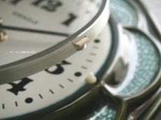 画像11: ミッドセンチュリー レトロ ドイツ製 KIENZLE 陶器の壁掛け時計 (11)