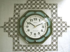 画像5: ミッドセンチュリー レトロ ドイツ製 KIENZLE 陶器の壁掛け時計 (5)