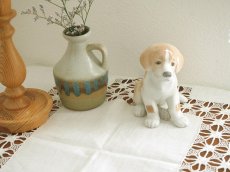 画像1: 北欧ヴィンテージ　Royal Copenhagen ロイヤルコペンハーゲン 陶器の犬のフィギュリン (1)