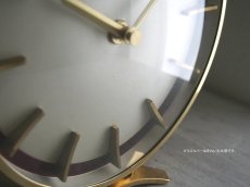 画像10: ミッドセンチュリー レトロ ドイツ Dugena 真鍮の置き時計 (10)