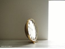 画像6: ミッドセンチュリー レトロ ドイツ Dugena 真鍮の置き時計 (6)