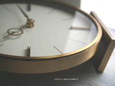 画像12: ミッドセンチュリー レトロ ドイツ KIENZLE 真鍮製の置き時計 (12)