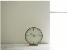 画像5: ミッドセンチュリー レトロ ドイツ KIENZLE 真鍮製の置き時計 (5)