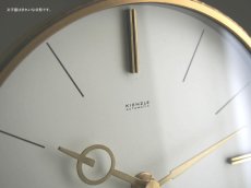 画像10: ミッドセンチュリー レトロ ドイツ KIENZLE 真鍮製の置き時計 (10)
