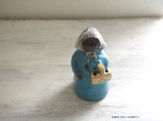 画像3: 北欧ヴィンテージ　Jie gantofta 陶器のお人形のフラワーベース/花器/花瓶 (3)
