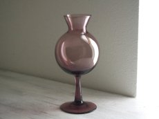 画像3: 北欧ヴィンテージ　Hovmantorp glasbruk ガラスのフラワー  ベース/花器/花瓶 (3)