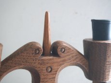 画像6: 北欧ヴィンテージ雑貨　Taserudsstake 木製のキャンドルホルダー  (6)