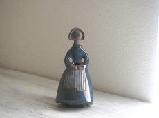 画像5: 北欧ヴィンテージ　Jie gantofta 陶器のお人形のフラワーベース/花器/花瓶 (5)